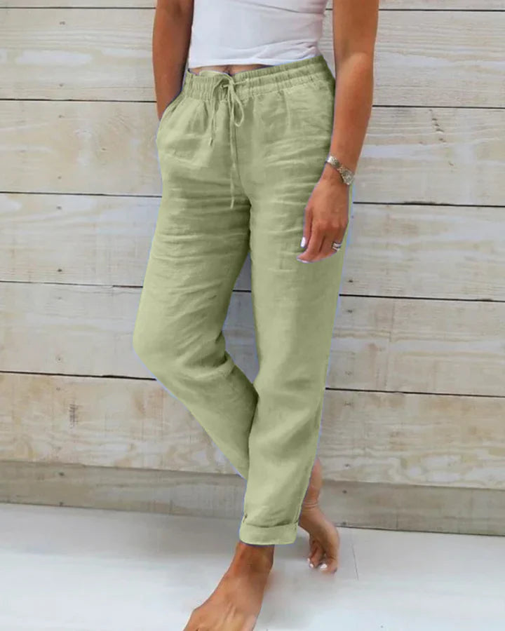 Amara | Loose and comfortable linen trousers