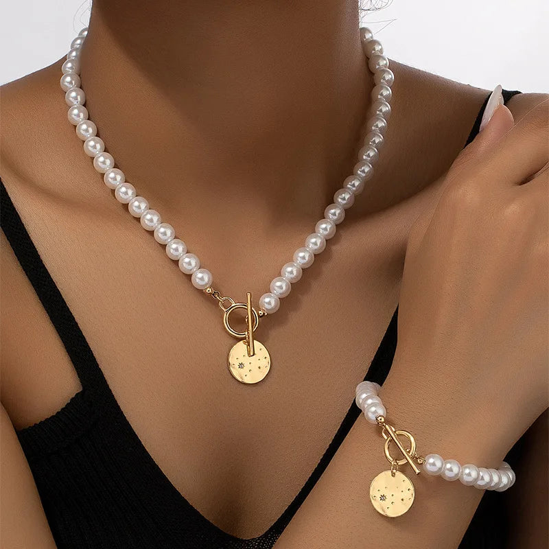 LovePearl | Refined pearl necklace and matching bracelet