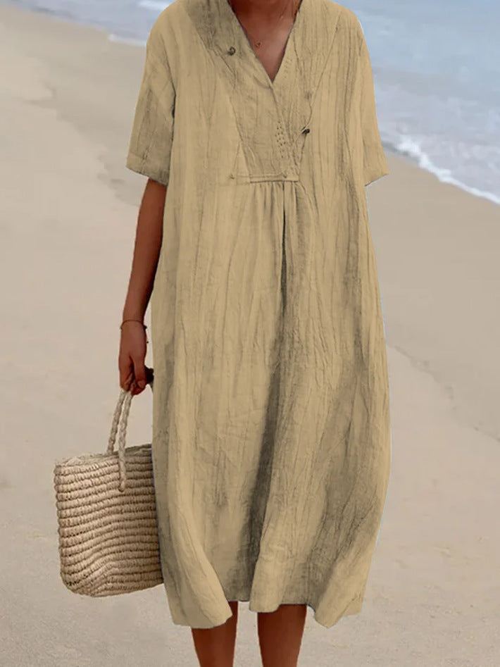 Adriana - Linen dress