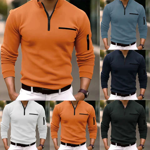 Axel™ | Quarter zip polo