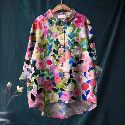 Kristel | Blouse met bloemenprint