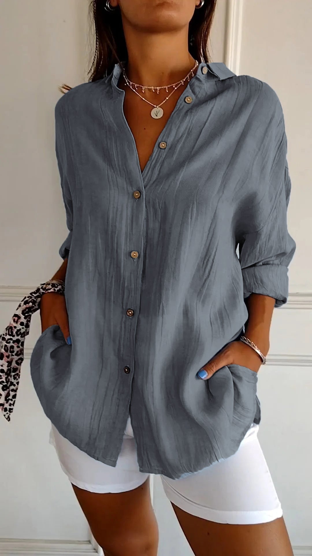 Saskia | Elegant Shirt For Women 