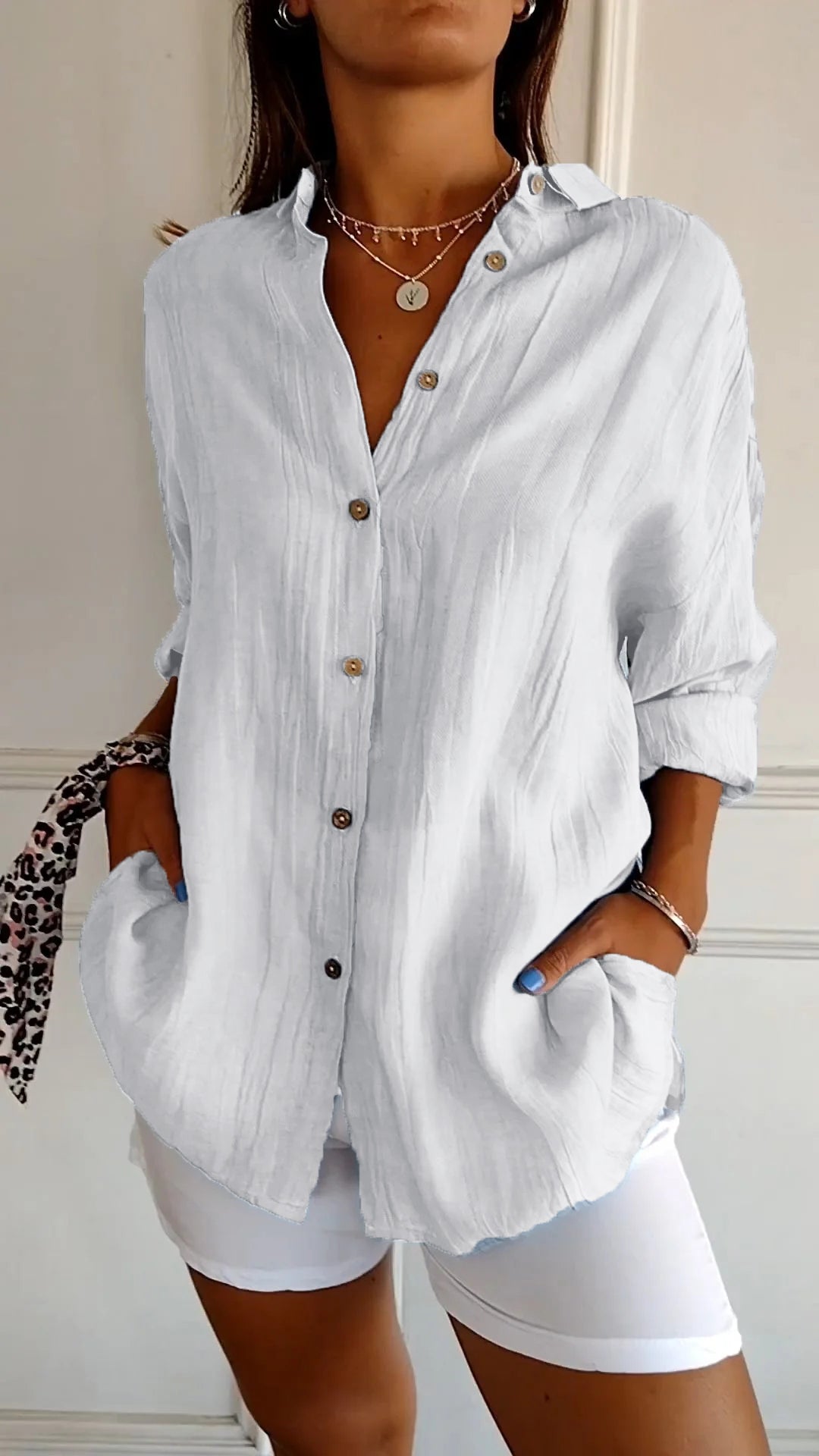 Saskia | Elegant Shirt For Women 